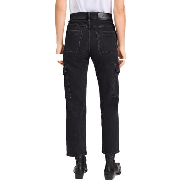 7 For All Mankind Women's Jeans Cargo Pants Stretch Straight NWT - Picture 11 of 13
